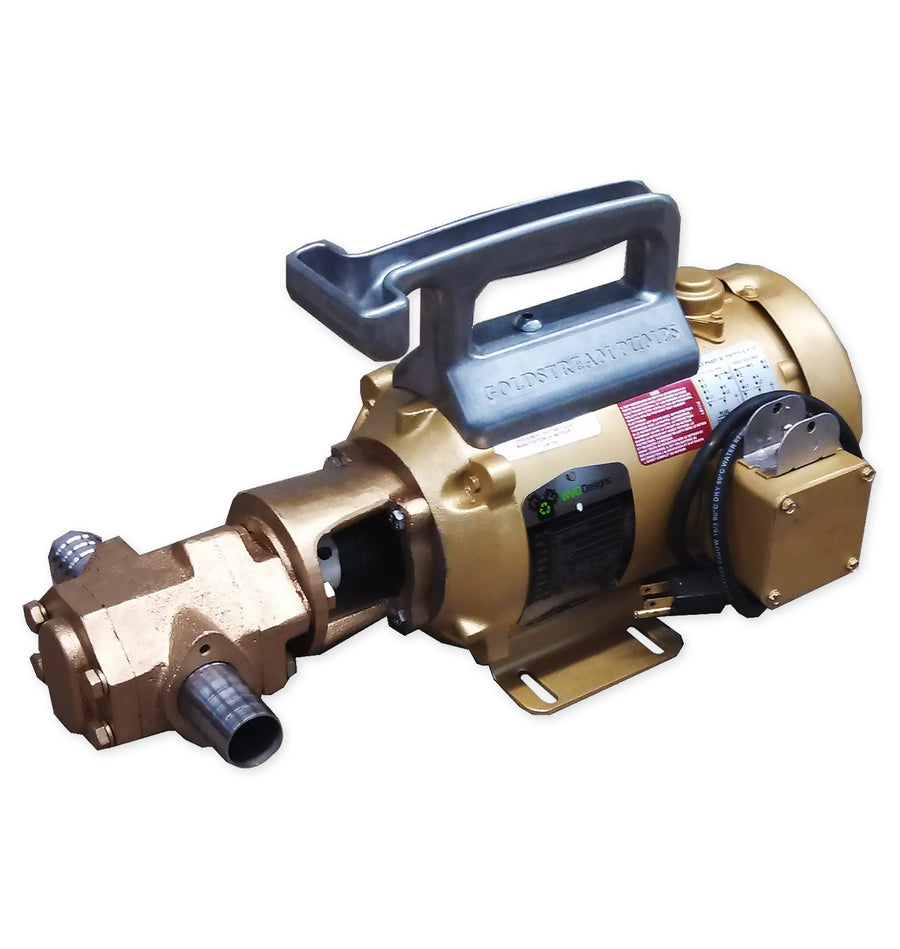 Portable Oil Transfer Gear Pump 12gpm HD