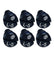 SET (6) Pins "L" Body - 5mm