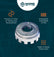 Retaining Ring Wrench - 104mm OD ,12 Tooth