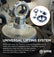 Flywheel Puller and Lifting Adapter Fits Mercury Verado