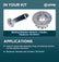 Bearing Retainer Wrench + Handle, Replaces YB-34447