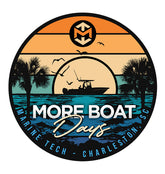 STICKER, MORE BOAT DAYS, COLOR BLOCK