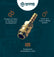 Female Rectus 21 to 1/4" Hose Barb Fitting