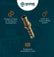 Rectus 21 to 1/4" Hose Male Fitting