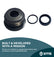 Yamaha Screw, Trim Cylinder End 61A-43821-09-00