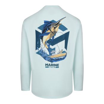 Marine Tech Long Sleeve Marlin Design