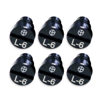 SET (6) Pins "L" Body - 6mm
