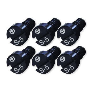 SET (6) Pins "S" Body - 5mm