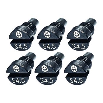 SET (6) Pins "S" Body - 4.5mm