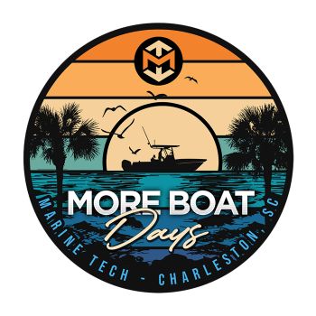 STICKER, MORE BOAT DAYS, COLOR BLOCK