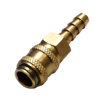 Rectus 21 series, female hose barb 9mm, brass