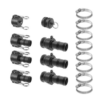 Raw Power Oil Transfer Pump - 1.25" Hose Kit
