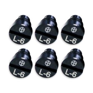 SET (6) Pins "L" Body - 6mm