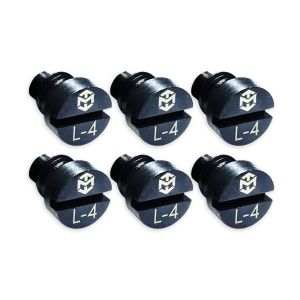SET (6) Pins "L" Body - 4mm