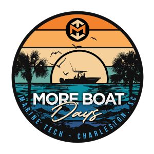 STICKER, MORE BOAT DAYS, COLOR BLOCK