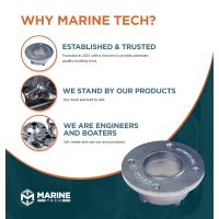 Marine Tech Retaining Ring Wrench - 99mm OD, 12 Tooth For Yamaha Outboards (Fits YB-06677, AMT0032-007)