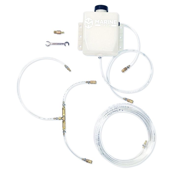 Set of 2 Opall Bleed Kit Filler Kit for Seastar Hydraulic Steering Systems/a Bridge Tube & a Hose with Screw Cap 